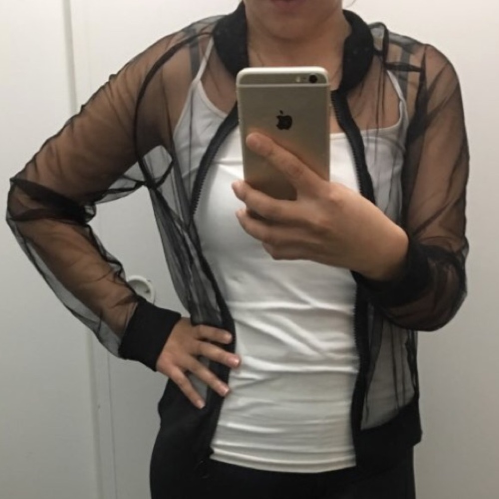 Sheer Mesh Jacket - Picture 6 of 6